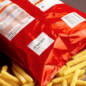 Codificadora e impresora Ax para botanas